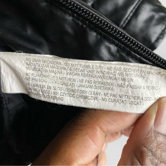 Zara Boys Black Puffer Hooded Jacket - Picture 5 of 8